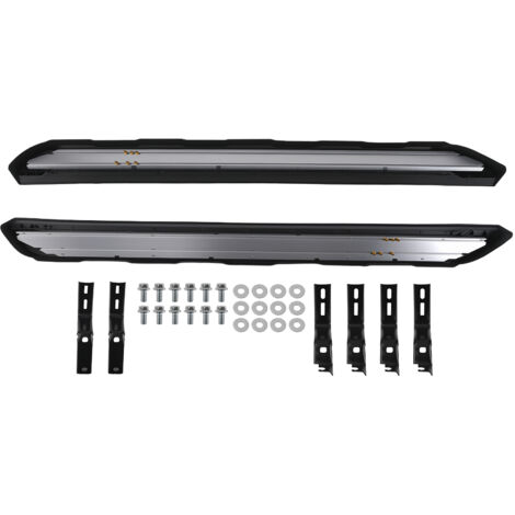 Black Running Boards Side Steps for Ford Ranger T6-T9 2012-2022 Nerf Bars