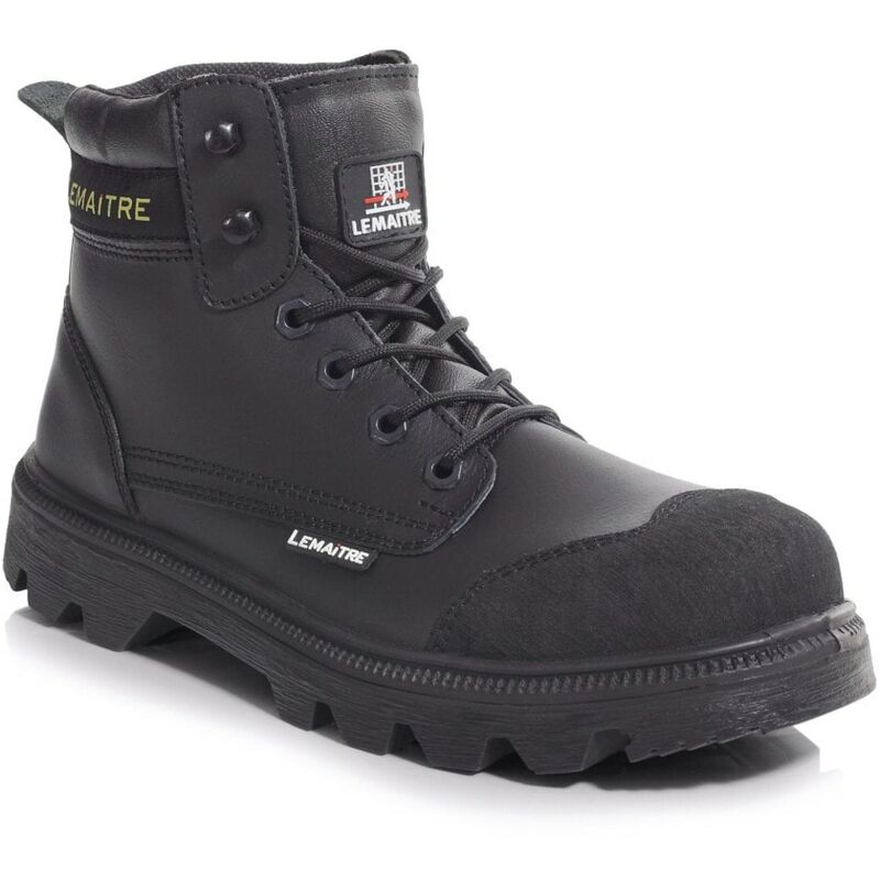 Black Safety Boots, Size 9 - Black - Lemaitre