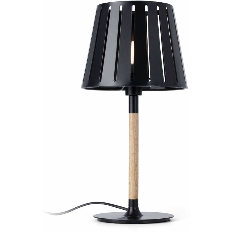 08-faro - Black table lamp Mix 1 bulb