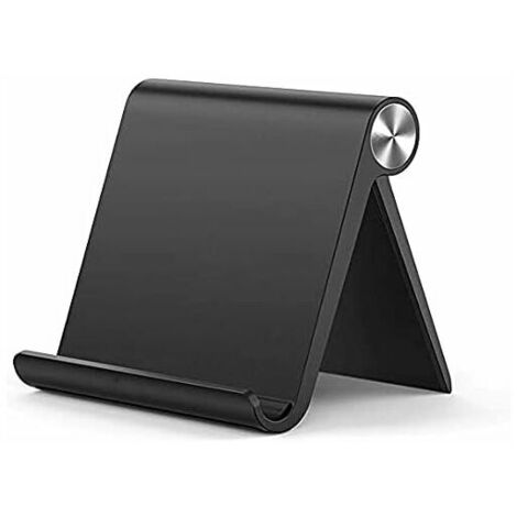 Black Tablet Stand,Tablet Stand,Desk Phone Stand,Phone Stand,Stand for iPhone 14 13 12 Pro Max Mini Plus,ipad air Mini,Huawei,Samsung,Xiaomi,Smartphone,Tablet