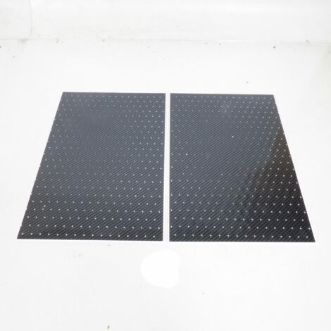 Blackbird Carbon 2er-Set Enduro-Motorrad-Quad-Haftbrett Neu