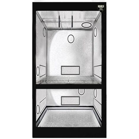 Chambre de culture - Dual Grow tent - 80x80x200cm - Black Silver