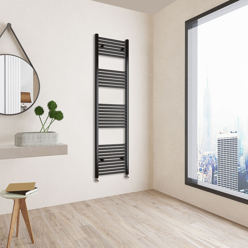 Image of Acezanble 1800x500mm(HxW) matt Black Central Heating&hellip;
