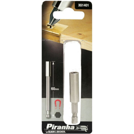 BLACK&DECKER - ADATTATORE MAGNETICO PERINSERTI 60MM