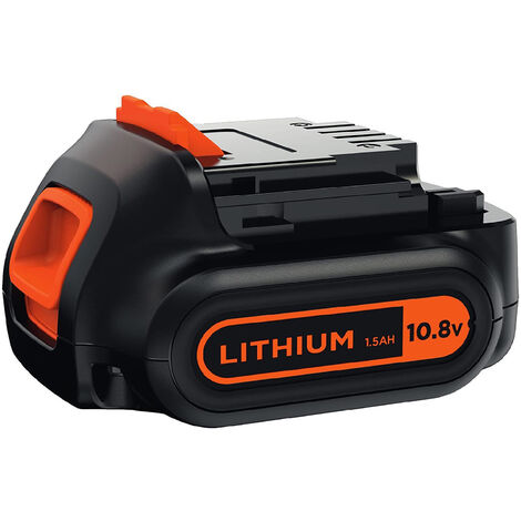 Black&Decker – Batterie Lithium-ion 10,8 V 1,5 Ah – Compatible perceuses-visseuses – Performance fiable pour projets de bricolage - BL1512-XJ