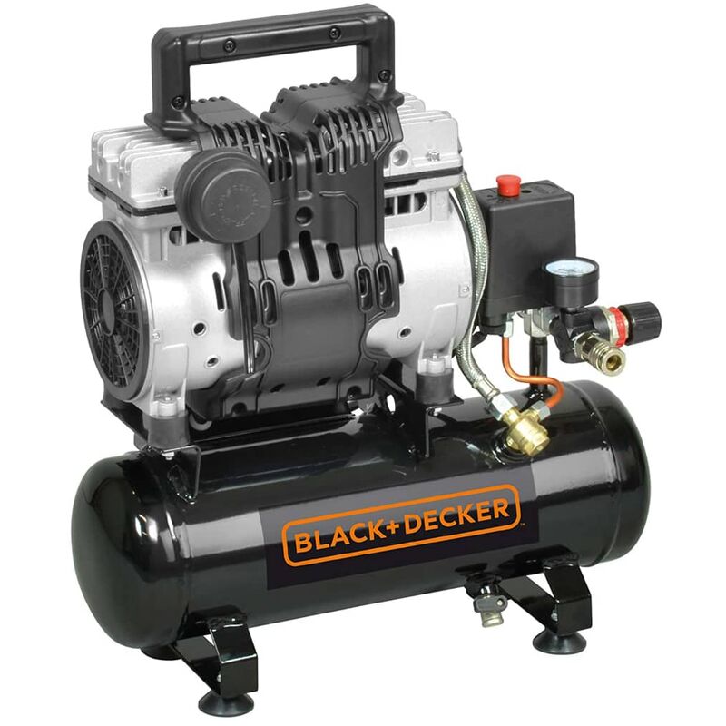 

BLACK+DECKER Compresor de aire silencioso 6 L 230 V
