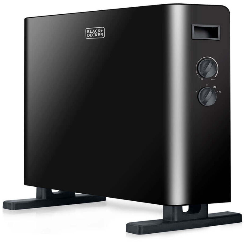 Idroweb Blackdecker Konvektorheizung 2000 W Schwarz 396