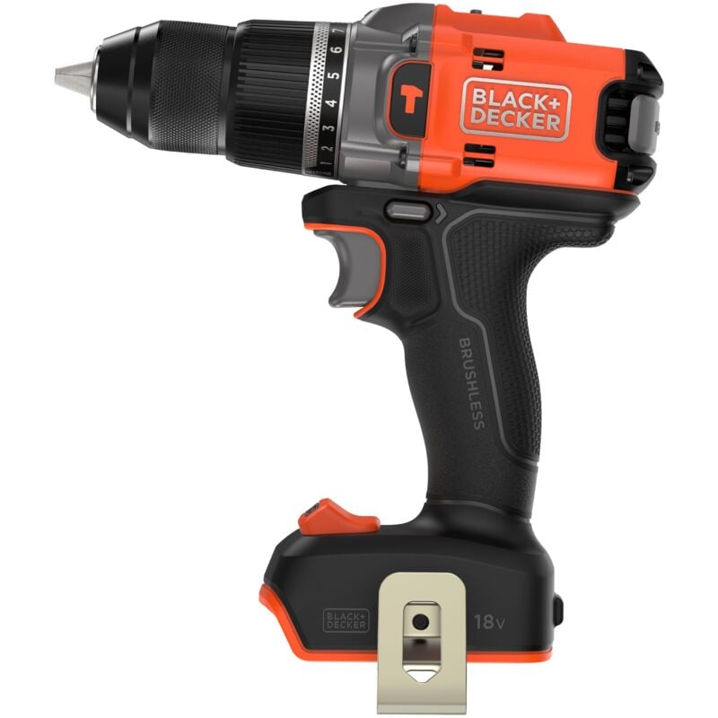 Black&decker - black+decker Perceuse Visseuse à Percussion Éco-Responsable 18V Brushless - Sans Batterie - BLD683XN-XJ