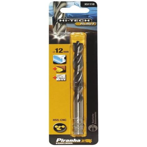 BLACK&DECKER - PUNTA BULLET PER TRAPANO1.2CM