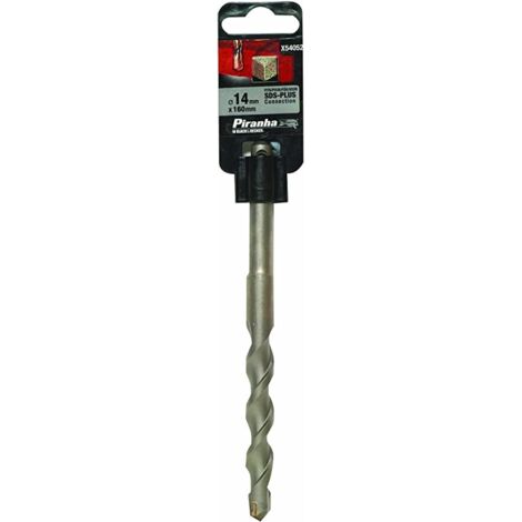 BLACK&DECKER - PUNTA DA TRAPANO PIRANHA PER MURATURA - PER TRAPANI A PERCUSSIONE SDS-PLUS - 166x14MM