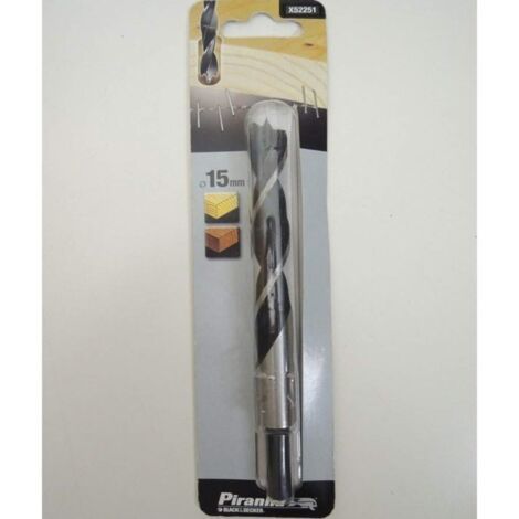 BLACK&DECKER - PUNTA ELICOIDALE PER LEGNO15MM