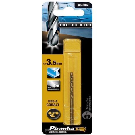 BLACK&DECKER - PUNTA PER TRAPANO COBALTO 3.5MM