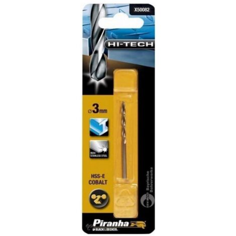 BLACK&DECKER - PUNTA PER TRAPANO COBALTO 3MM