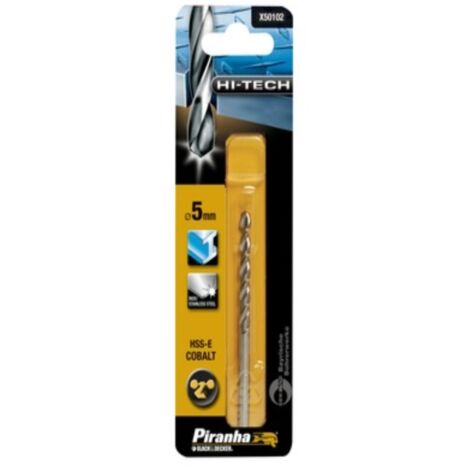 BLACK&DECKER - PUNTA PER TRAPANO COBALTO 5MM