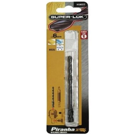BLACK&DECKER - PUNTA PER TRAPANO HSS 6MM