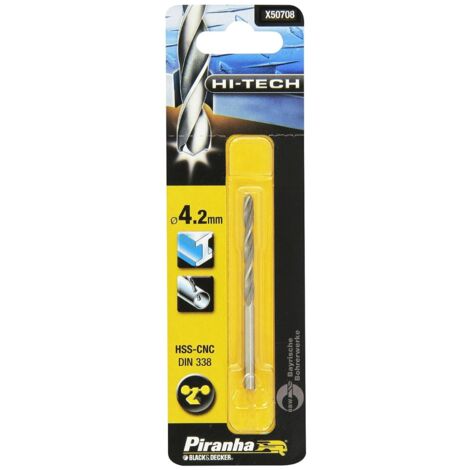 BLACK&DECKER - PUNTA PER TRAPANO HSS-CNC4.2MM