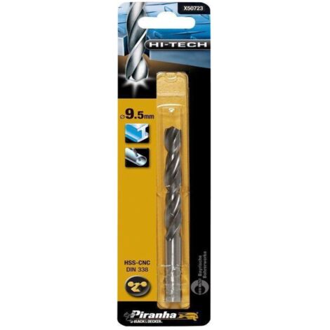 BLACK&DECKER - PUNTA PER TRAPANO HSS-CNC9.5MM