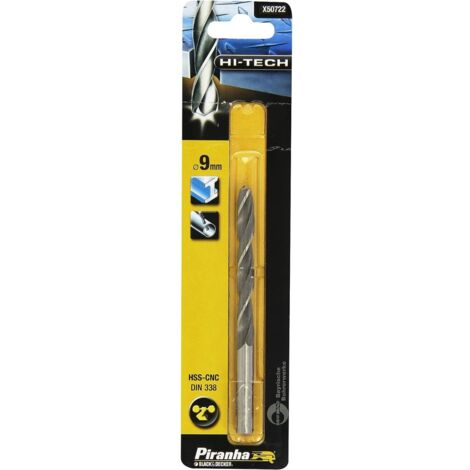 BLACK&DECKER - PUNTA PER TRAPANO HSS-CNC9MM
