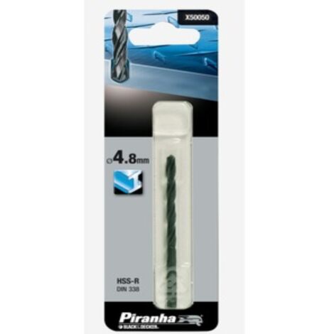 BLACK&DECKER - PUNTA PER TRAPANO HSS-R 4.8MM