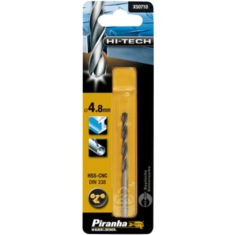 BLACK&DECKER - PUNTA PER TRAPANO HSS-R 4.8MM