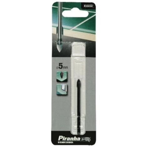 BLACK&DECKER - PUNTA PER VETRO E CERAMICA 5MM