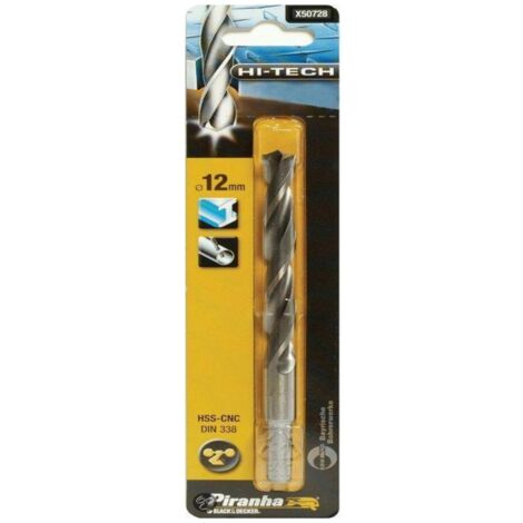 BLACK&DECKER - PUNTE PER METALLO CROWN 12 MM