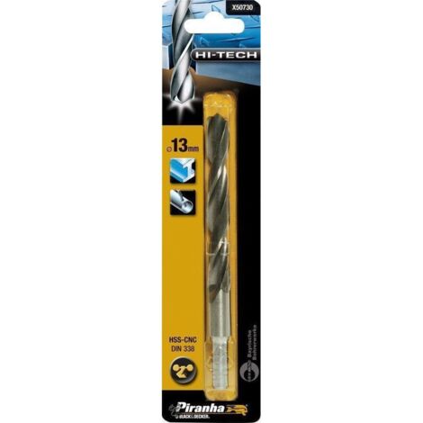 BLACK&DECKER - PUNTE PER METALLO CROWN 13MM