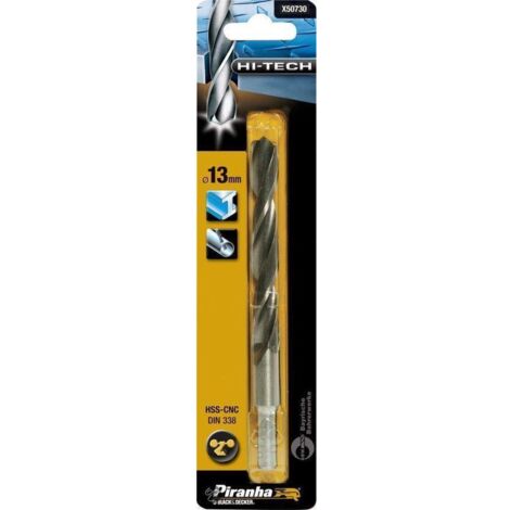 BLACK&DECKER - PUNTE PER METALLO CROWN 13MM