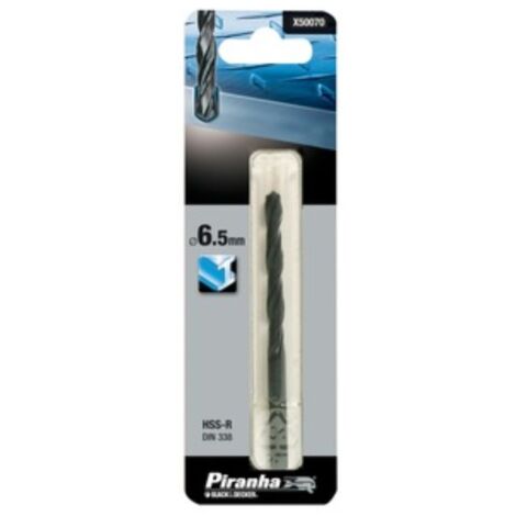 BLACK&DECKER - PUNTE PER METALLO HSS 6.5MM