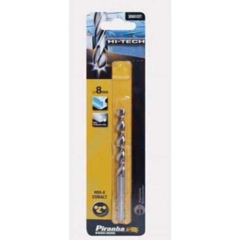 BLACK&DECKER - PUNTE PER TRAPANO COBALTO 8MM