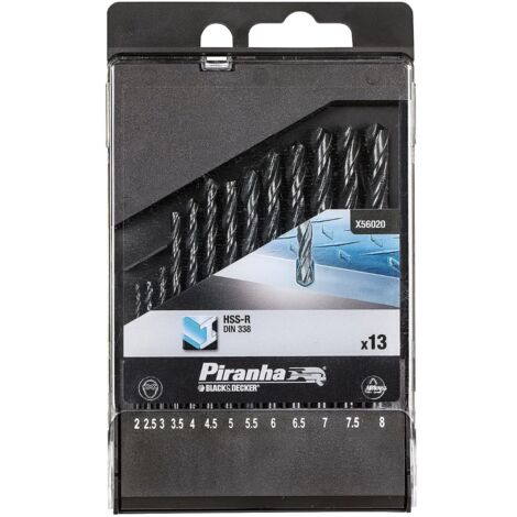 BLACK&DECKER - SET 13 PUNTE PER METALLI