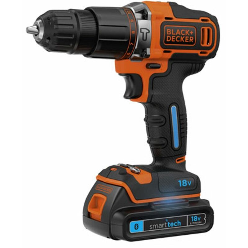

taladro atornillador de impacto Negro + Decker 'BDCHD18' 18V