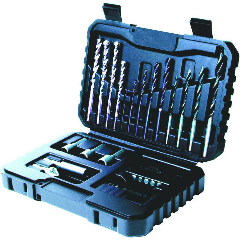 Coffret avec accessoires de percage et vissage 32 pieces b&d A7216