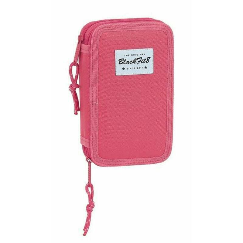 

Plumier Doble Rosa (28 piezas) - Blackfit8
