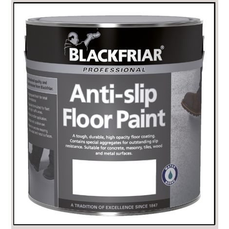 Blackfriar Anti-Slip Floor Paint - Tough and Durable - Various Colours and Sizes