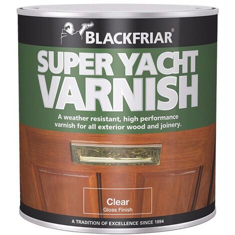 Blackfriar BF0060001F1 Super Yacht Varnish 250ml BKFSYV250
