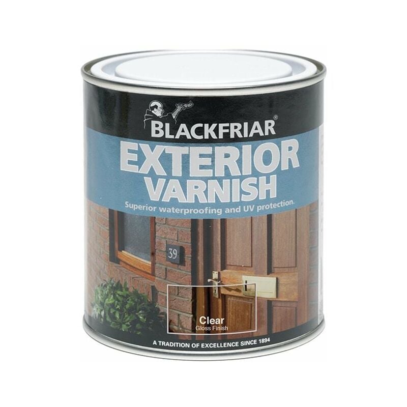 Blackfriar - BF0090001E1 Exterior Varnish UV66 Clear Gloss 500ml BKFEVG500