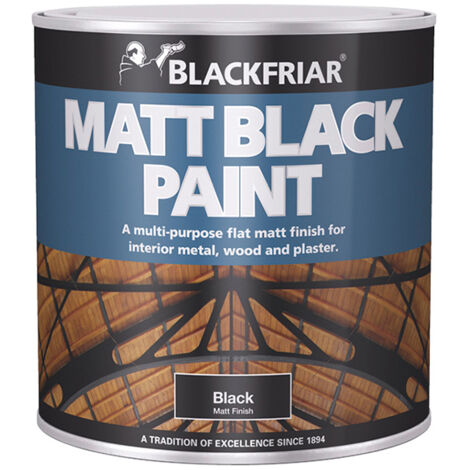 Blackfriar BF0520001F1 Matt Black Paint 250ml BKFMB250