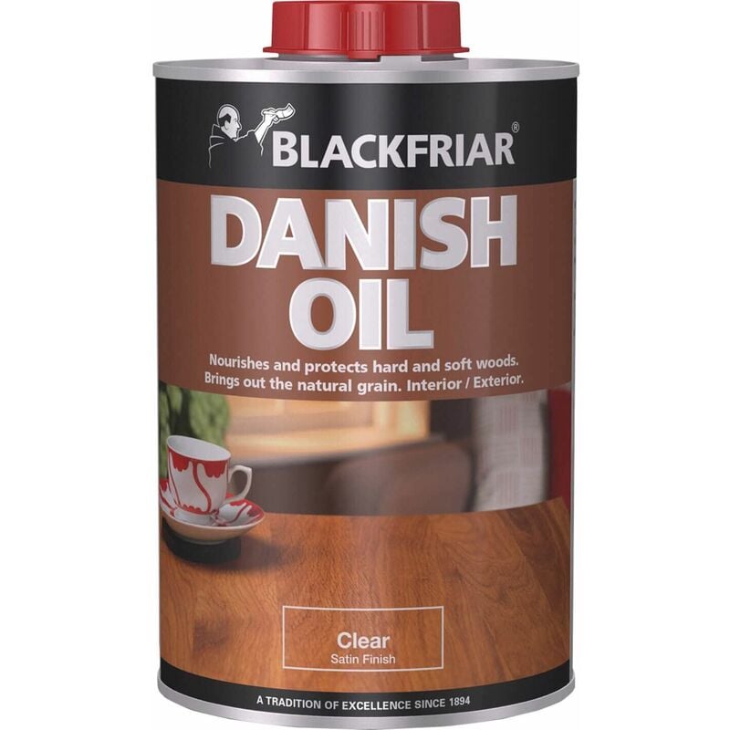 Danish Oil Clear 1 litre BKFDOC1L