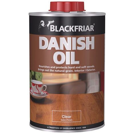 Blackfriar BF0771001F1 Danish Oil Clear 250ml BKFDOC250