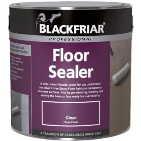 Blackfriar Professional Solvent Based Floor Sealer - Clear Gloss - 5 Litre