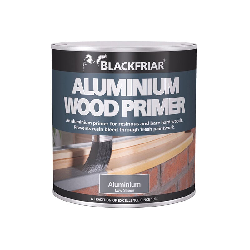 Blackfriar - BF0370003E1 Wood Primer Aluminium 500ml BKFWPA500