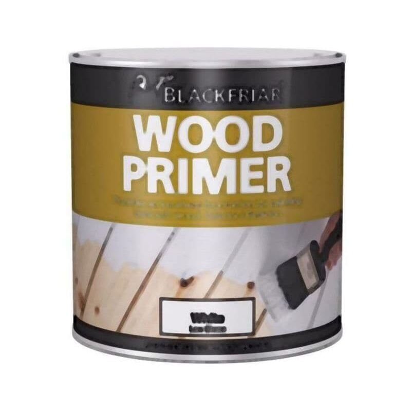 Blackfriar Wood Primer White 1 litre BKFWPW1L