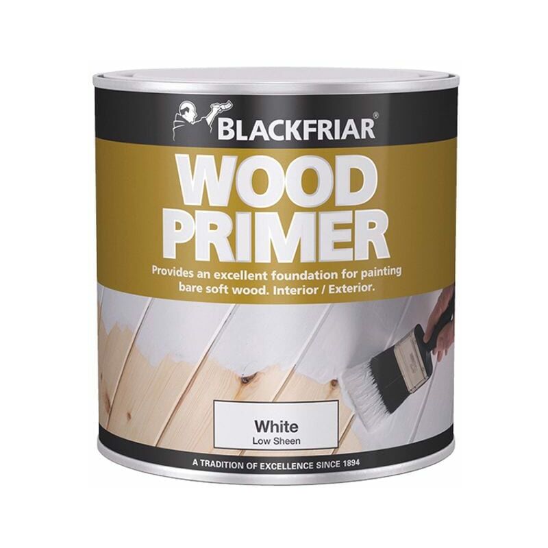 Blackfriar - BF0370001F1 Wood Primer White 250ml BKFWPW250