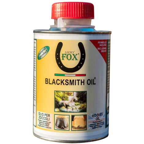 Blacksmith Oil olio per zoccoli idrata, igienizza e impedisce l'insorgere di funghi e batteri 500 ml prodotto professionale