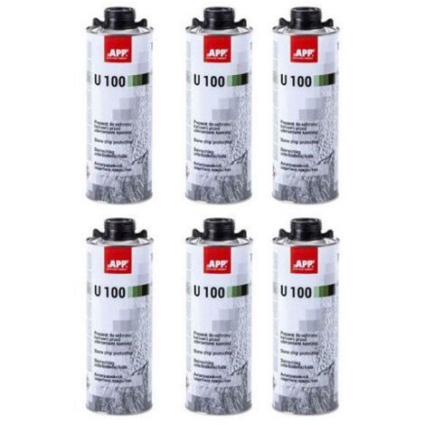 APP 3 Blacksons Antigravillon Noir U100 - Kit 3 Cartouches Protection Carrosserie