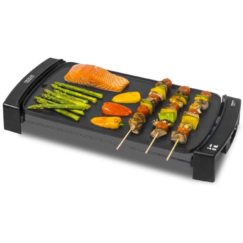 Cecotec - Plancha électrique, Black, 2150 w, revêtement Daikin, thermostat réglable