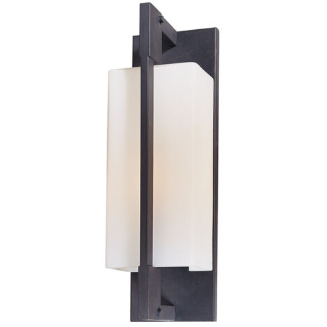 Blade 1 Applique Murale Moyenne Lumineuse Fer Forgé, Verre, IP44