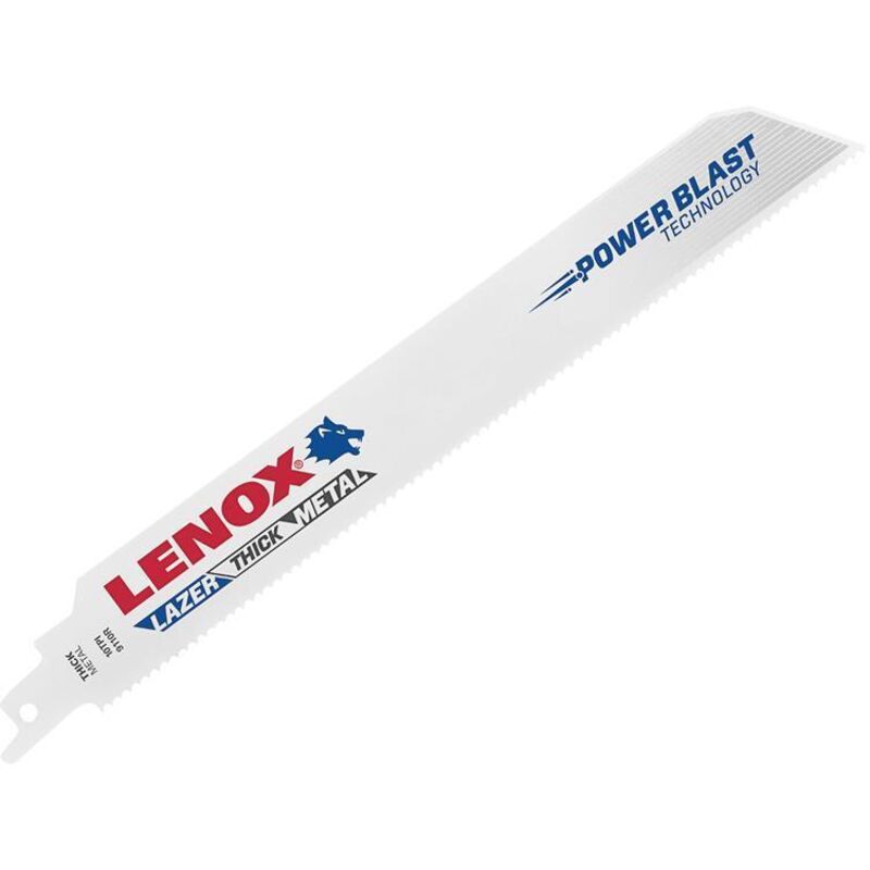 LENOX 201769110R 201769-110R Steel Cutting Reciprocating Saw Blades 229mm 10 TPI (Pack 5) LEN9110R