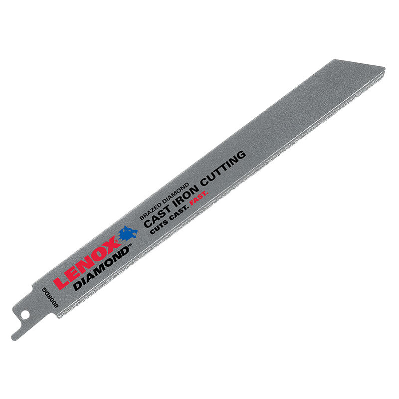 Diamond Reciprocating Saw Blade for Cast Iron - 203 x 19 x 1.0mm - Lenox